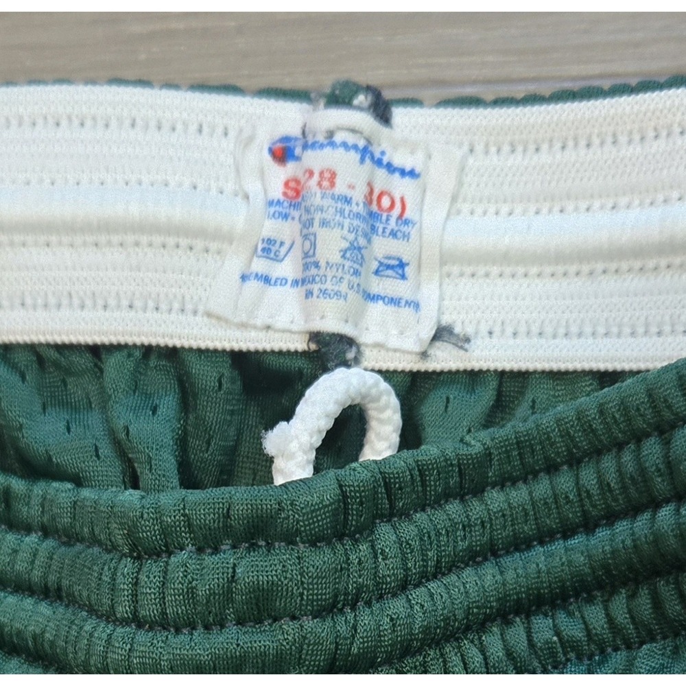 Vintage 90s Champion Notre Dame Fighting Irish Mesh Shorts Small Football - Picture 4 of 10